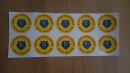 RB-stickers (1 karta a 10 st)